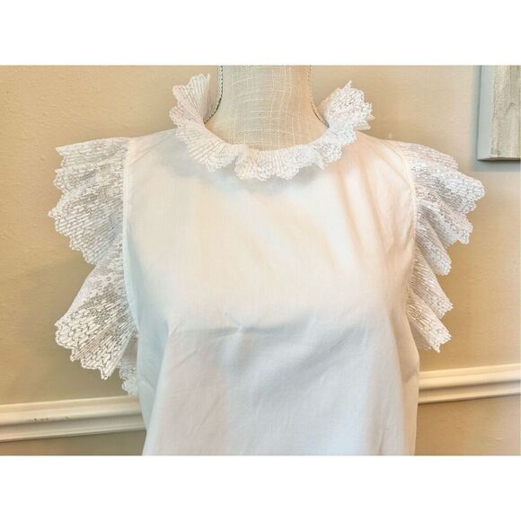 Sandro Paris Blouse Size 3 - Picture 2 of 9